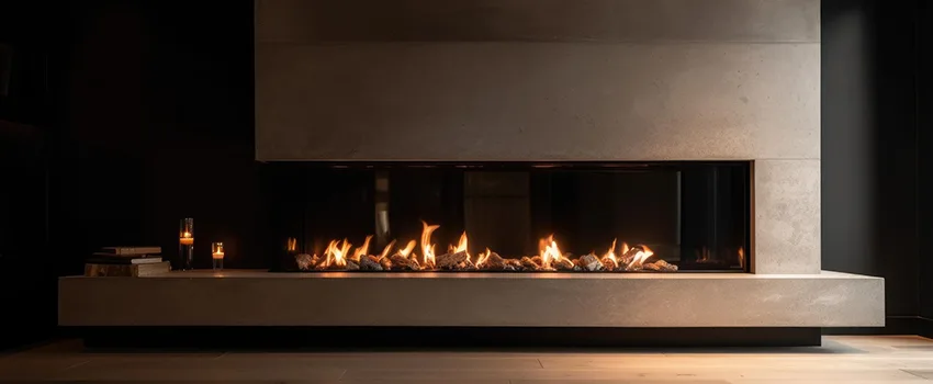 Gas Fireplace Ember Bed Design Services in Atascocita, Texas