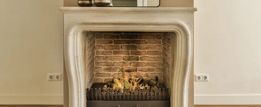 Vintage-style Fireplace Redesign in Atascocita, Texas