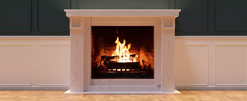 Open Flame Wood-Burning Fireplace Installation Services in Atascocita, Texas