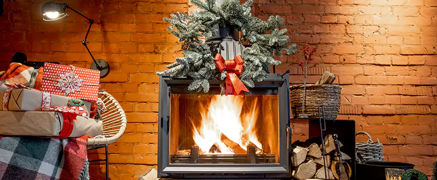 Travis Industries Linear Gas Fireplace Installation in Atascocita, Texas