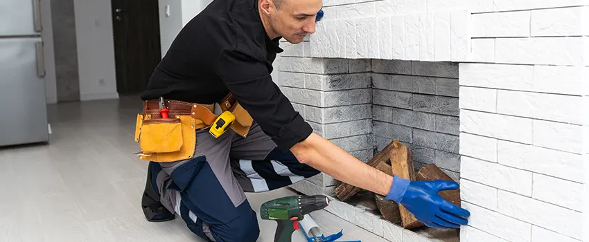 Fireplace Damaged Damper Frame Repair Services in Atascocita, Texas