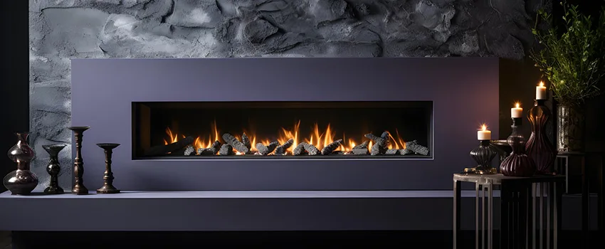 Ember Bed for Ventless Gas Fireplace in Atascocita, TX